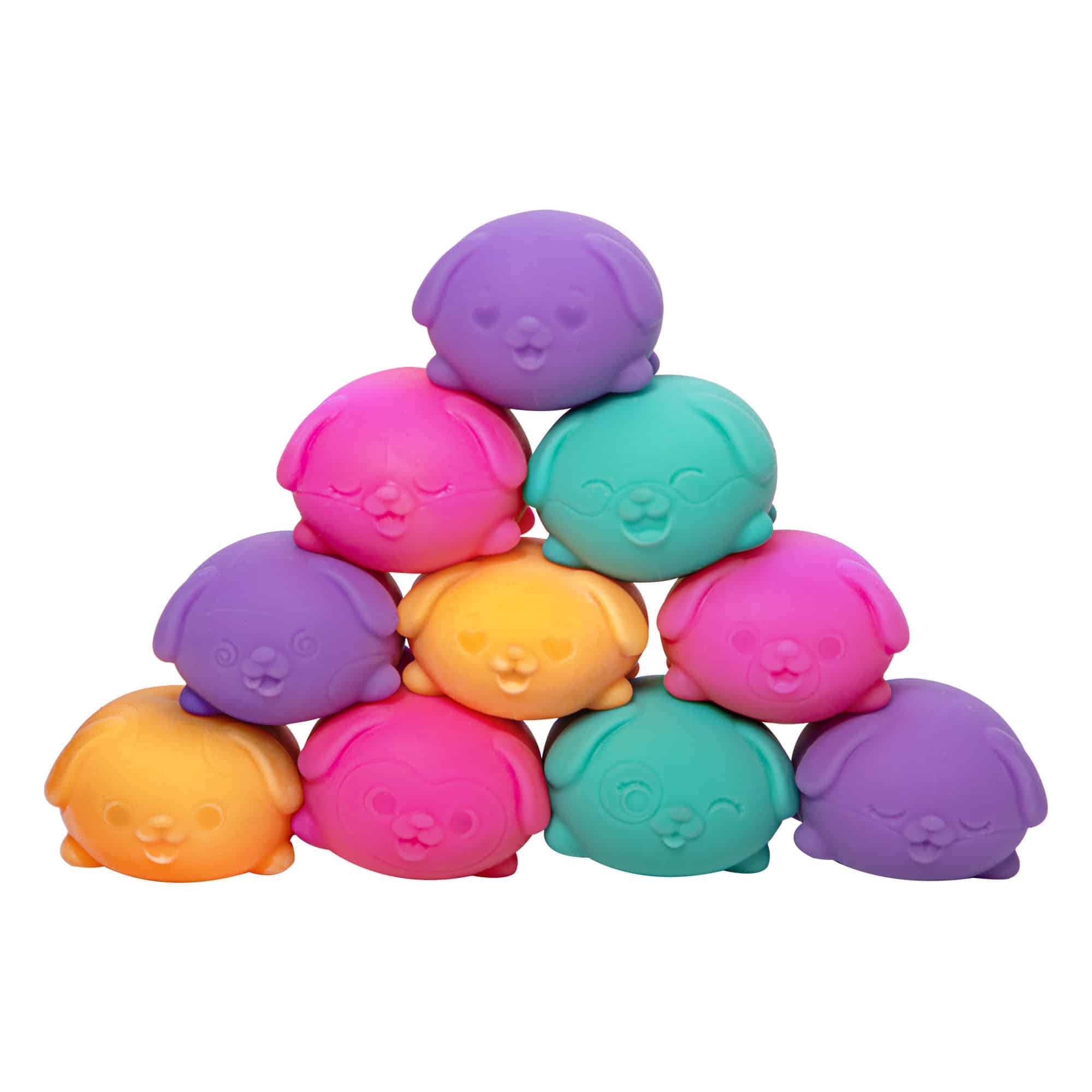 Teenie NeeDoh® Funky Pup | Mini Dog Sensory Squish 3-Pack - Image 2